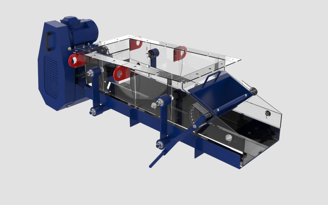 Alimentateurs vibrants à vibration controlée AW Baioni Baioni carcasse 