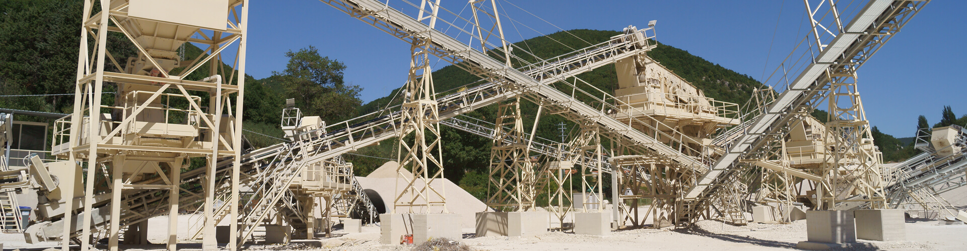 Crushing complete Baioni plant