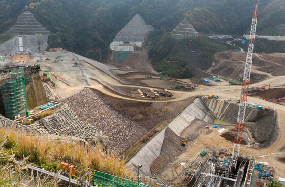 Instalaciones para obras de infraestructura de Baioni