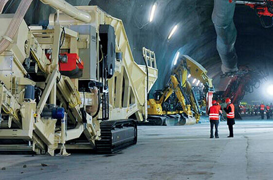 Baioni tunneling plants