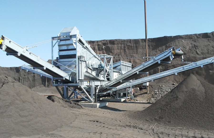 Semi-fixed crushing plants Baioni 