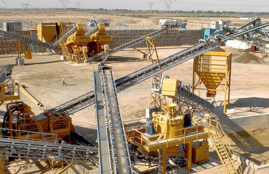 Baioni crushing plant 