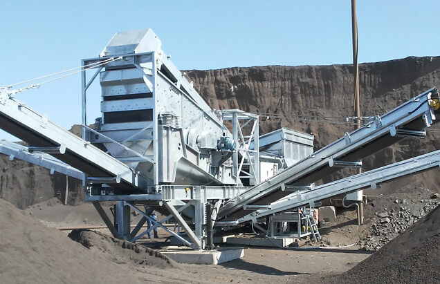 Baioni semifix crushing plant