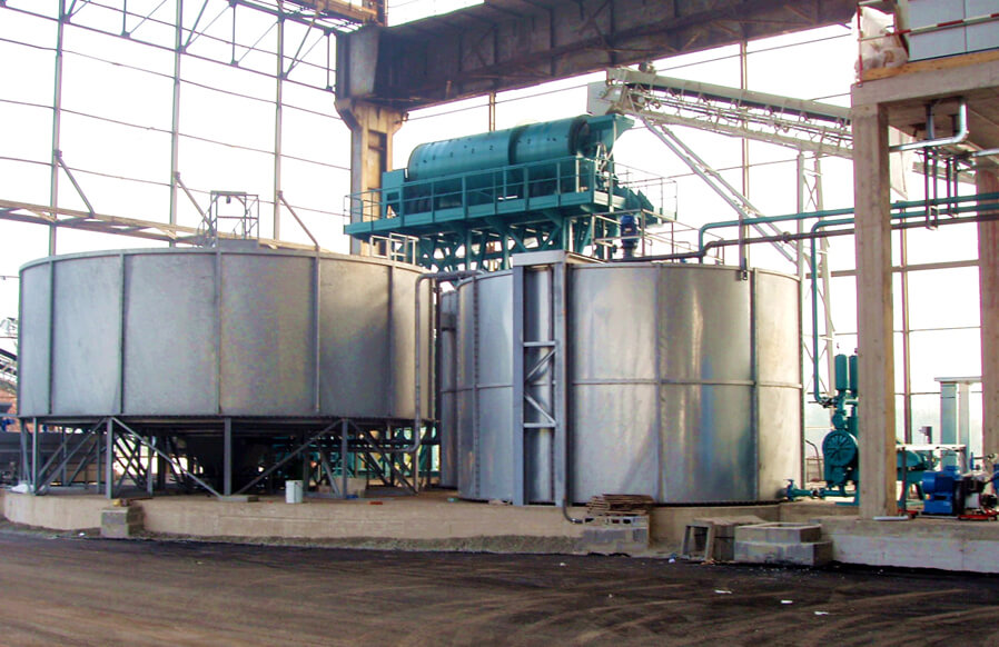 Baioni soil washing plant 