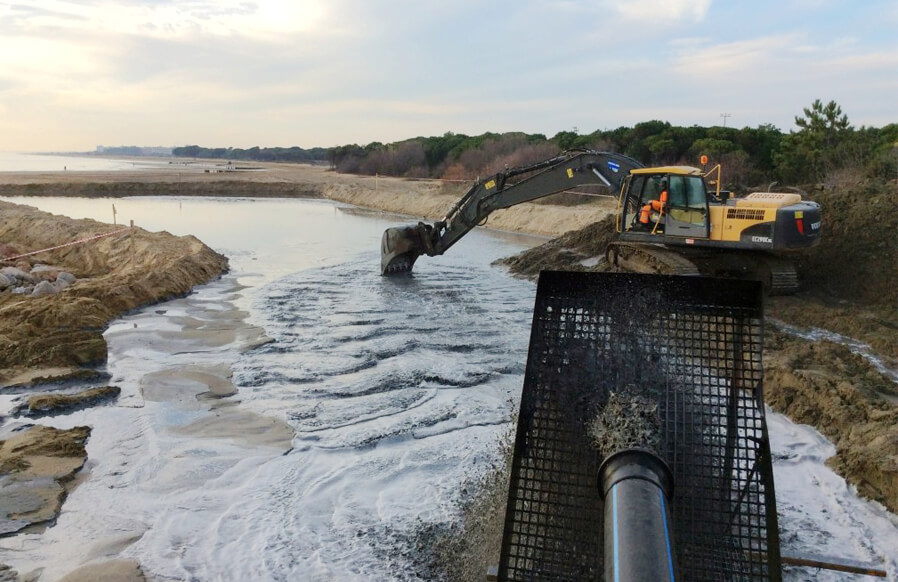 Lavage des sols contaminés par des polluants