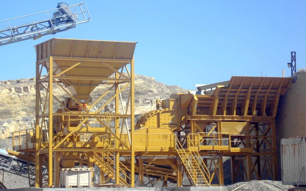 Primary impact crusher MIP front