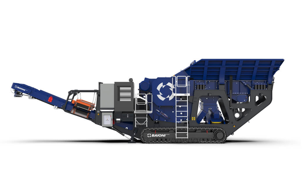 Tracked jaw crushers Baioni