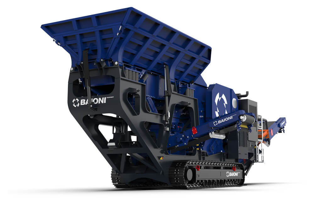 Tracked jaw crushers Baioni